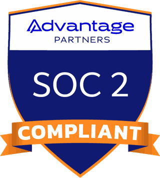 Advantage Partners SOC 2 Compliant badge